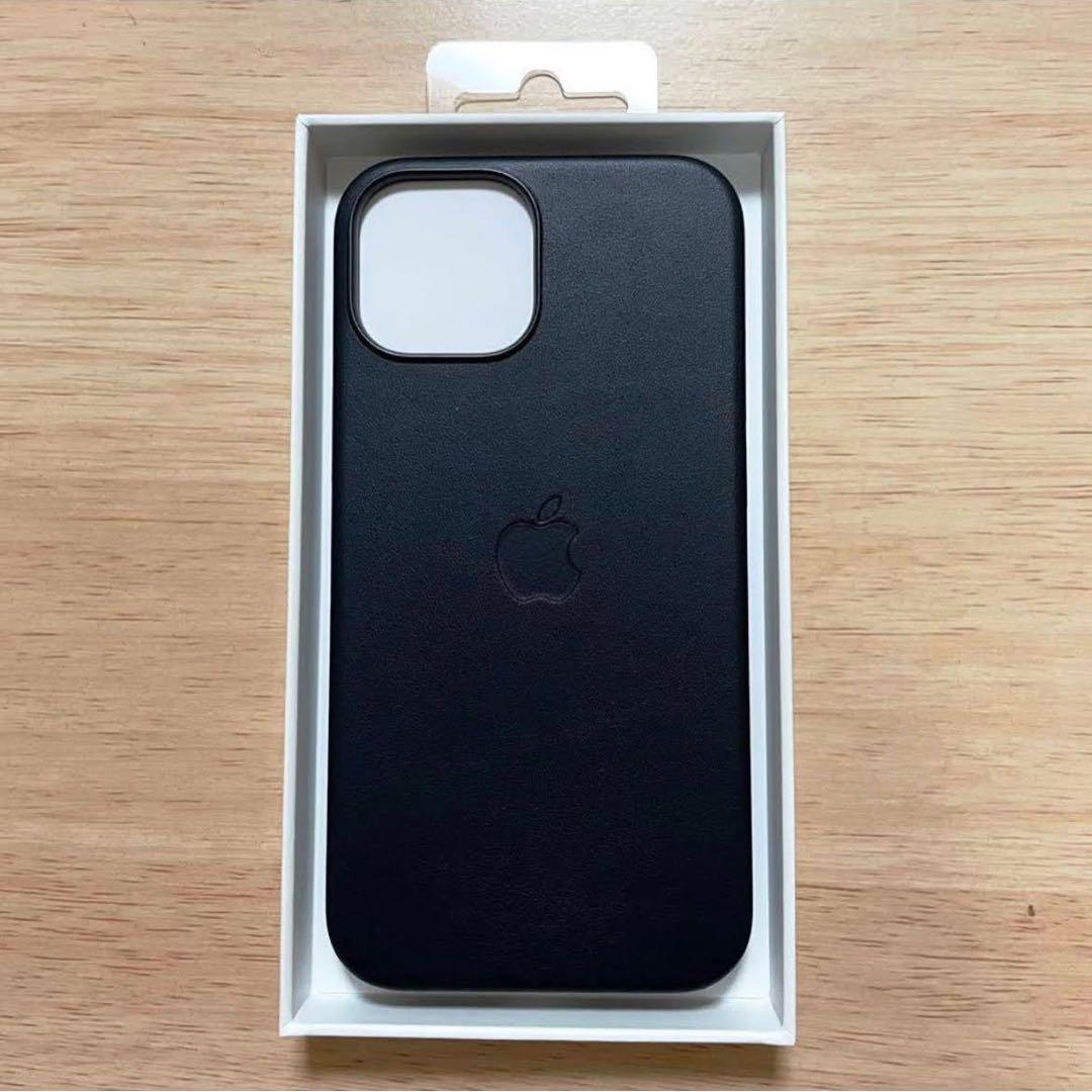 ✨新品✨Apple純正 iPhone 13 mini レザーケース・ミッドナイト by 