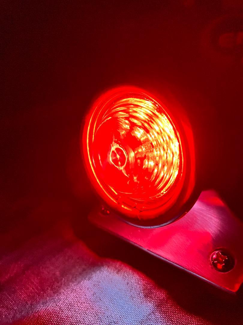 ミニ クロッカーテールライト ポリッシュ 12V LED仕様 ガラス ミニ クロッカーテールライト ポリッシュ 12V LED仕様 ガラス