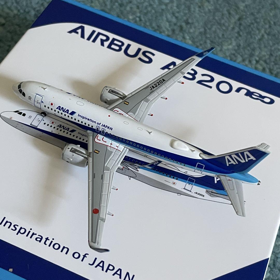 ANA A320neo 全日空 エアバス JA220A ph 1:400 - メルカリ