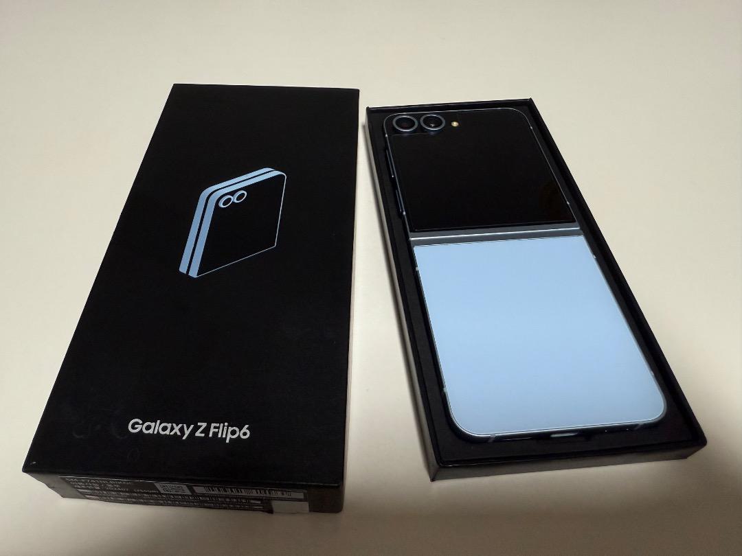 超美品 Galaxy Z Flip6 ブルー 256GB - メルカリ