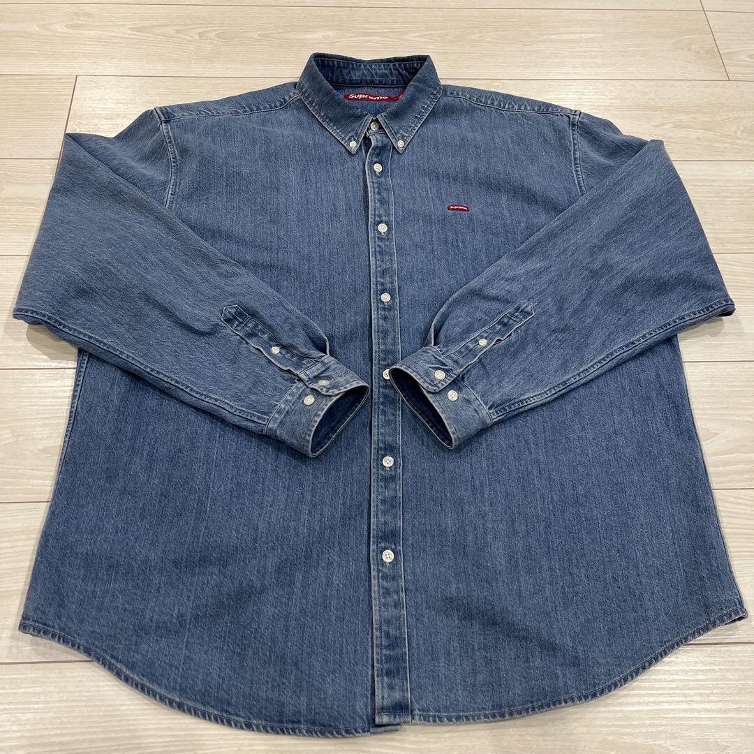 Supreme Small Box Shirt Denim XL