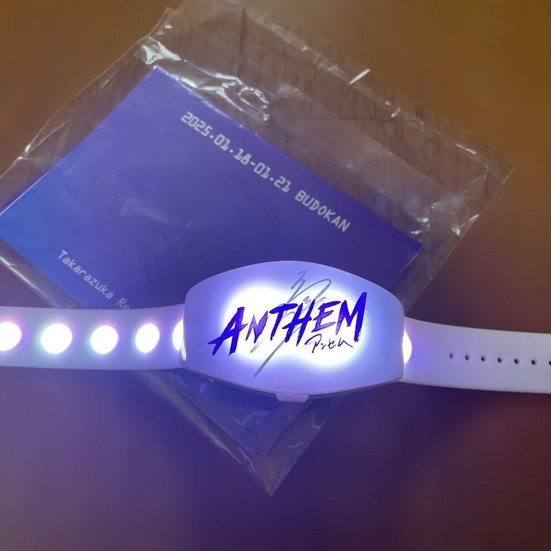 Takarazuka Hoshi-gumi Makoto Rei Anthem Bracelet Light Bangle With Battery, Beautiful Condition