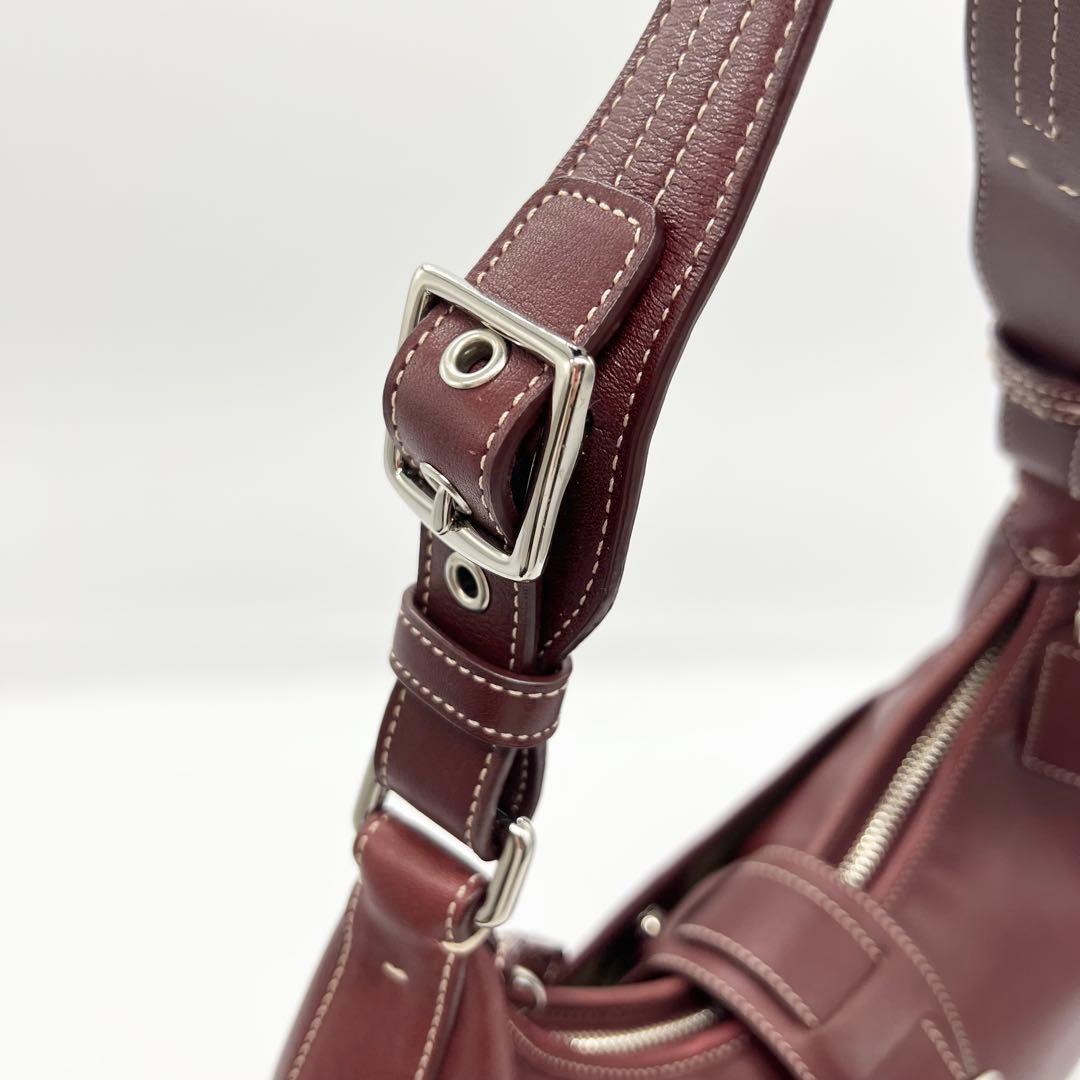 Coach Soho Shoulder bag Bordeaux y2k