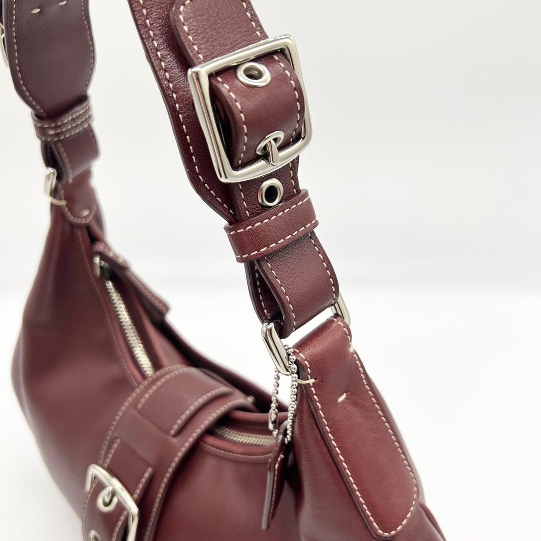 Coach Soho Shoulder bag Bordeaux y2k