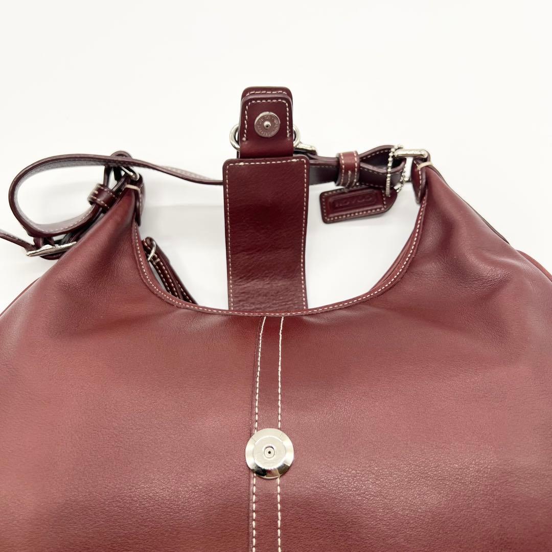 Coach Soho Shoulder bag Bordeaux y2k