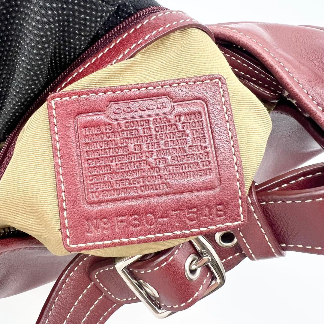 Coach Soho Shoulder bag Bordeaux y2k