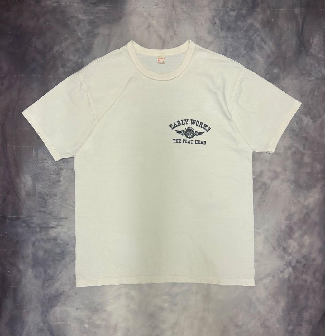 THE FLAT HEAD フラットヘッド Tシャツ 40 - メルカリ