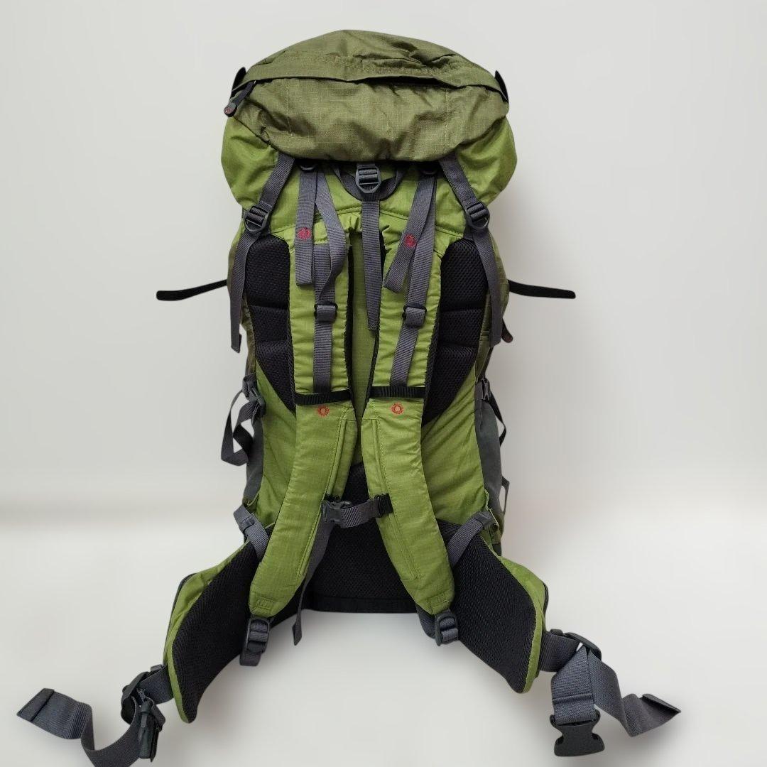 【montbell】 ️ ZERO POINT CHACHAPACK 45 オリーブグリーン コップ リュック バッグ アウトドア