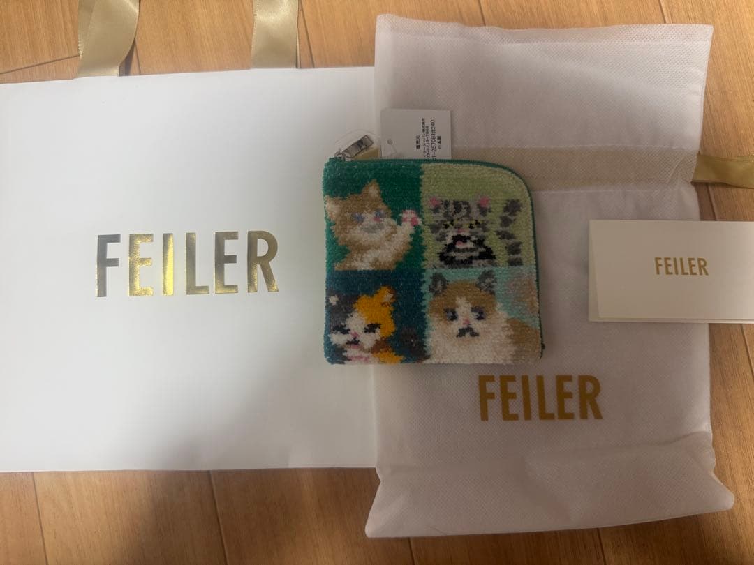 ルック！マイキャットスクエアポーチ新品