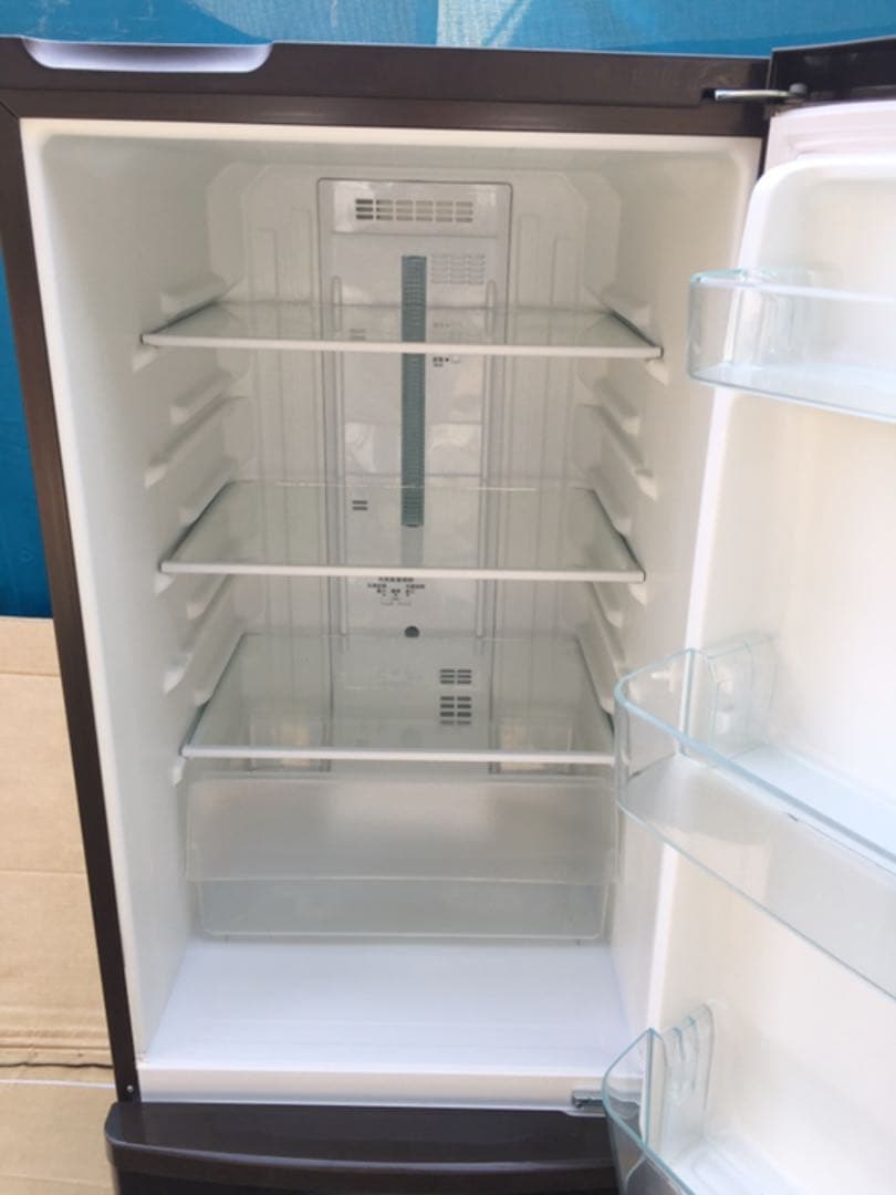 パナソニック 2ドア冷蔵庫（168L）NR-B175W-T ブラウン ニオイがつきにくく