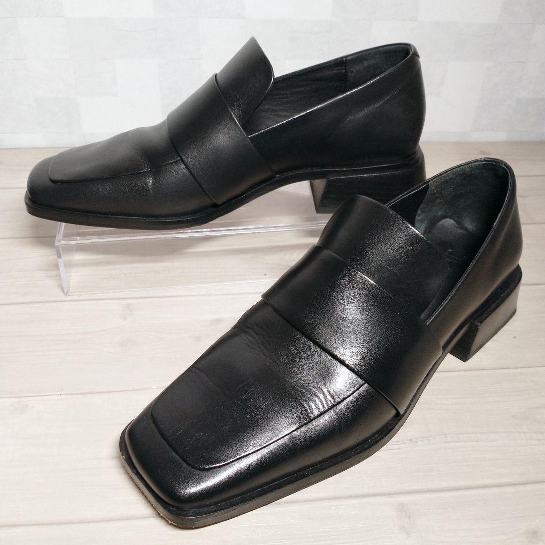 【美品】JVAM ローファー 黒 レザー 23.5 TOMORROWLAND別注