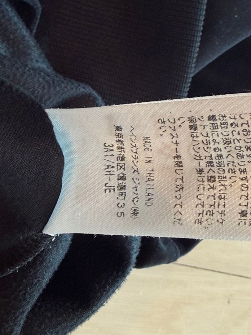 Champion ベロア ジャージ セットアップ ブラック