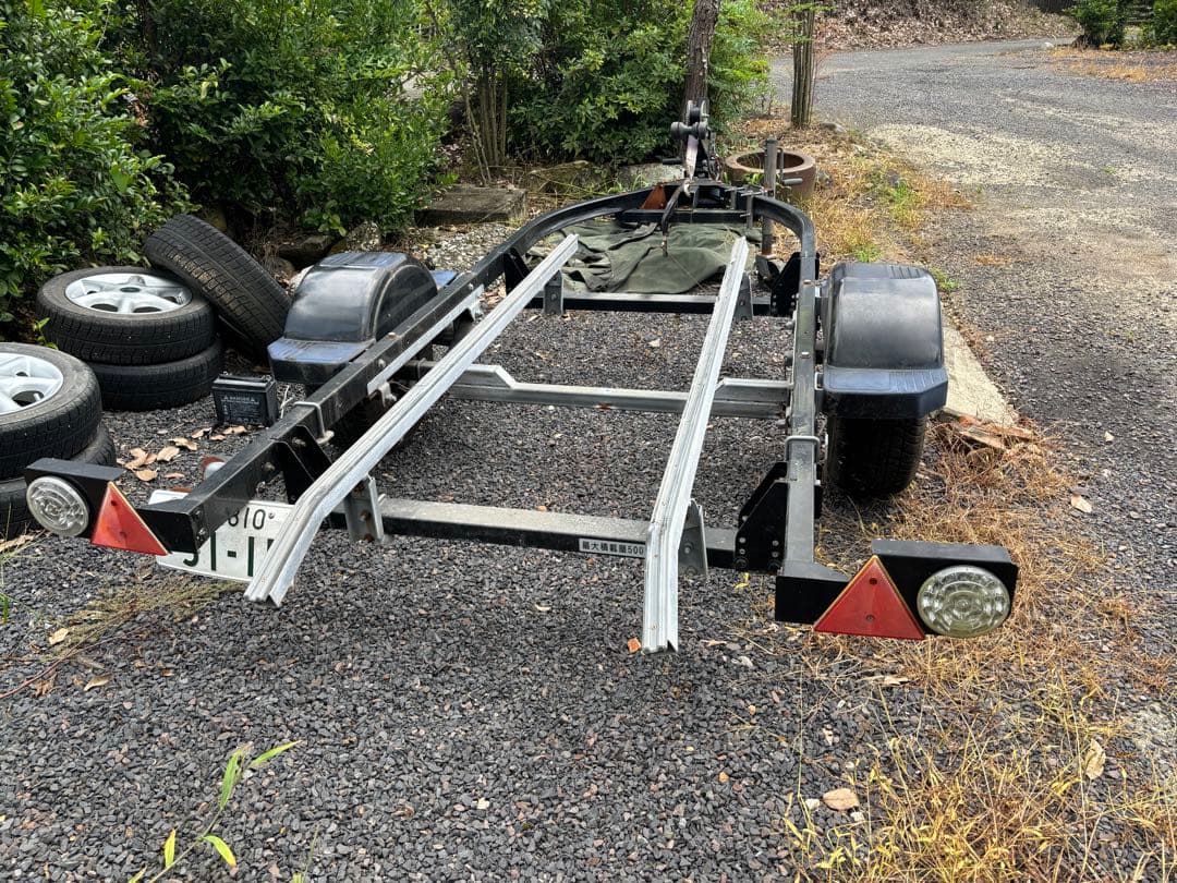 普通トレーラー☆ZEROトレーラー☆ソレックス☆書類あり☆車検無し☆一時抹消済み