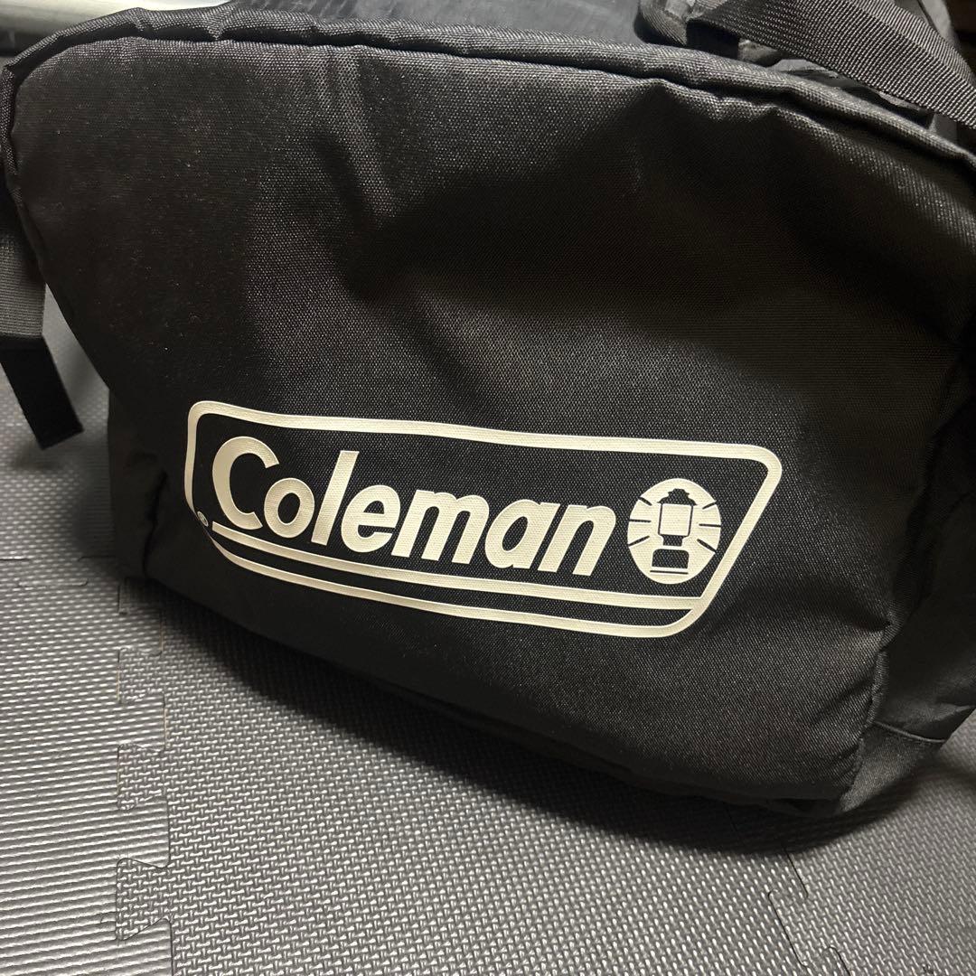 Coleman ボストンバッグ 黒 大容量