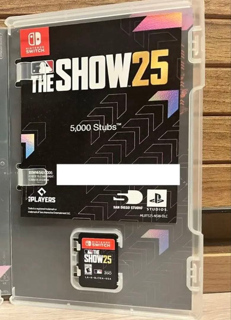 【Nintendo Switch 】MLB The Show 25 コード付き