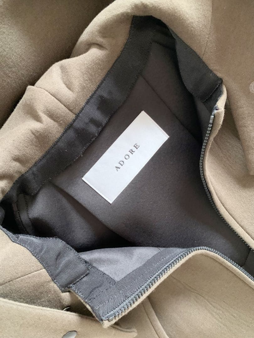 ADORE ポンチョ風パーカー 