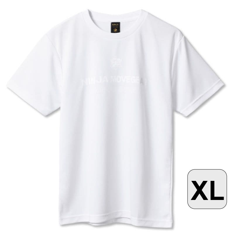 【２枚組】 白XL+黒XL ニンジャムーブギアリライブシャツ＋αの機能