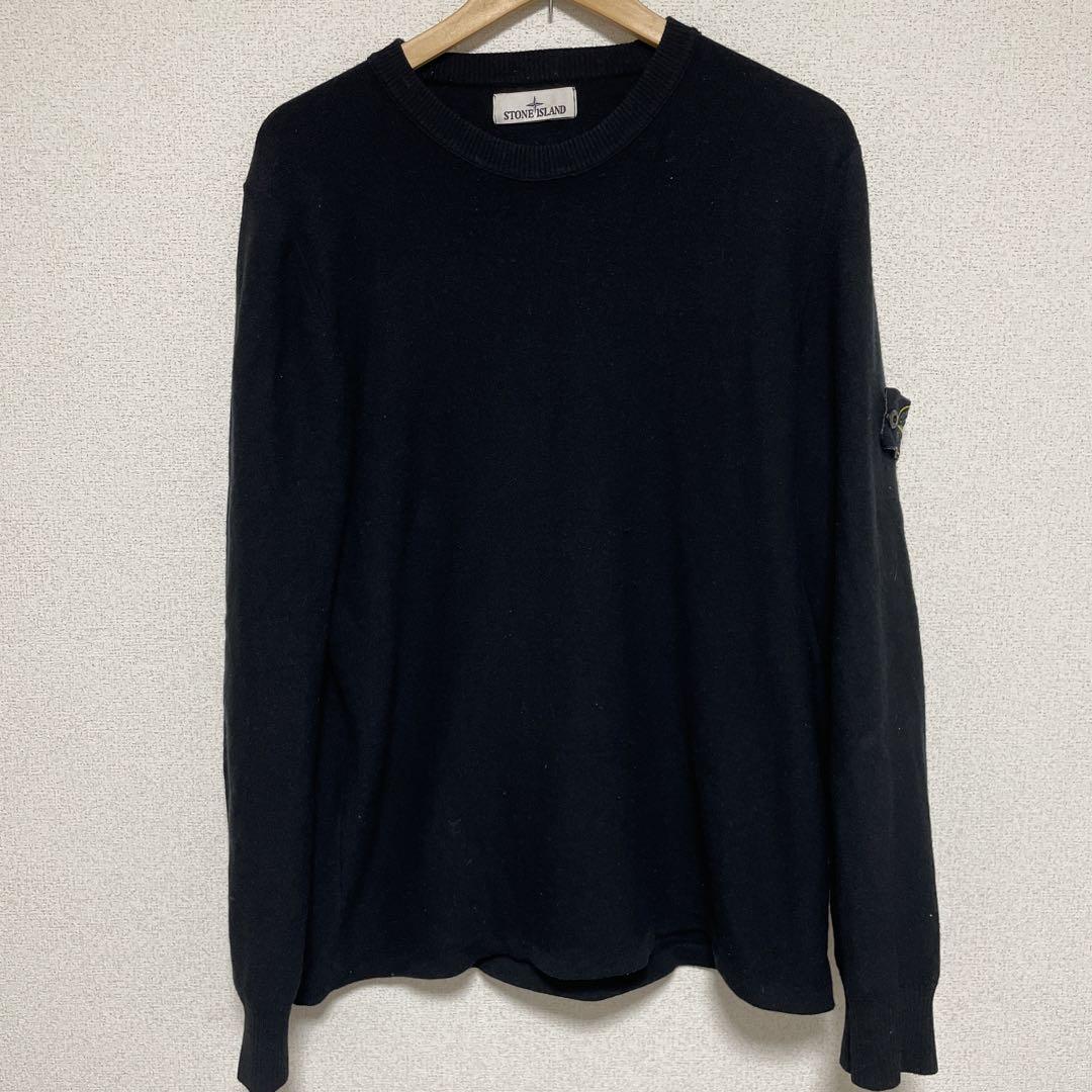 ストーンアイランド ニット 黒 xl