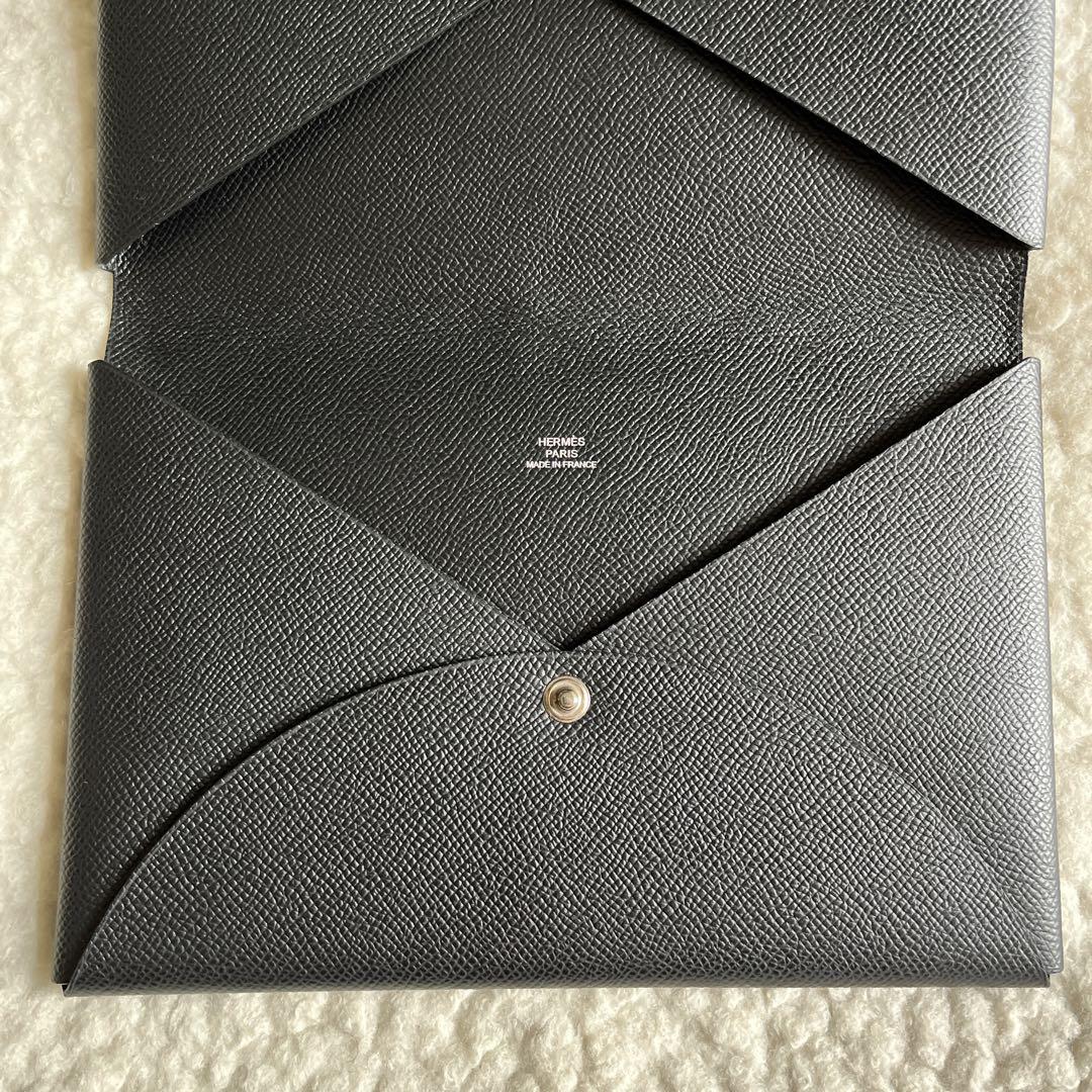 エルメス HERMES カルヴィ MM ヴォーエプソン iPad mini収納 画像7