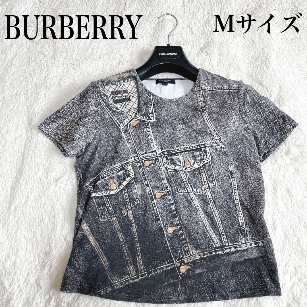 信頼への信頼 希少 極美品 T カットソー ノバチェック プリント BURBERRY Tシャツ(半袖+袖なし)