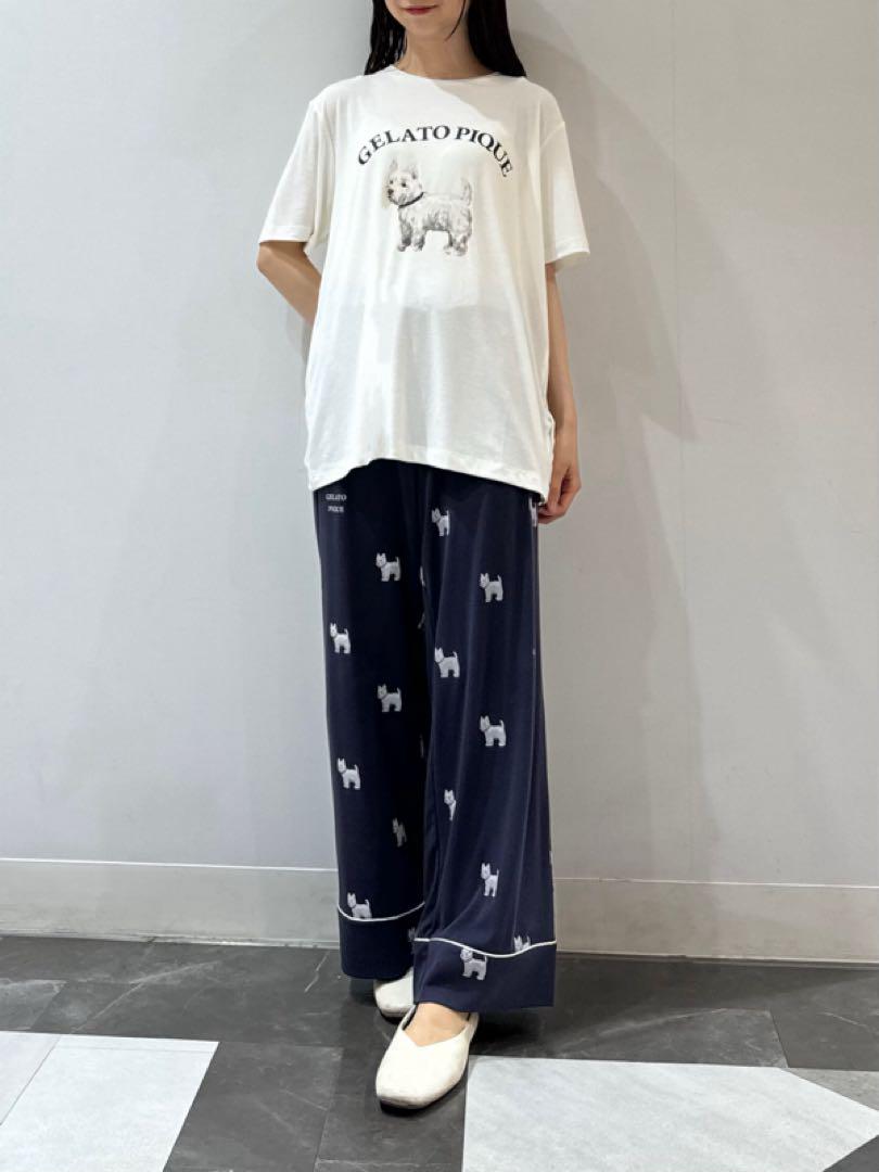 新品タグ付♡ ジェラートピケ ウエスティ Tシャツ＆ロングパンツ