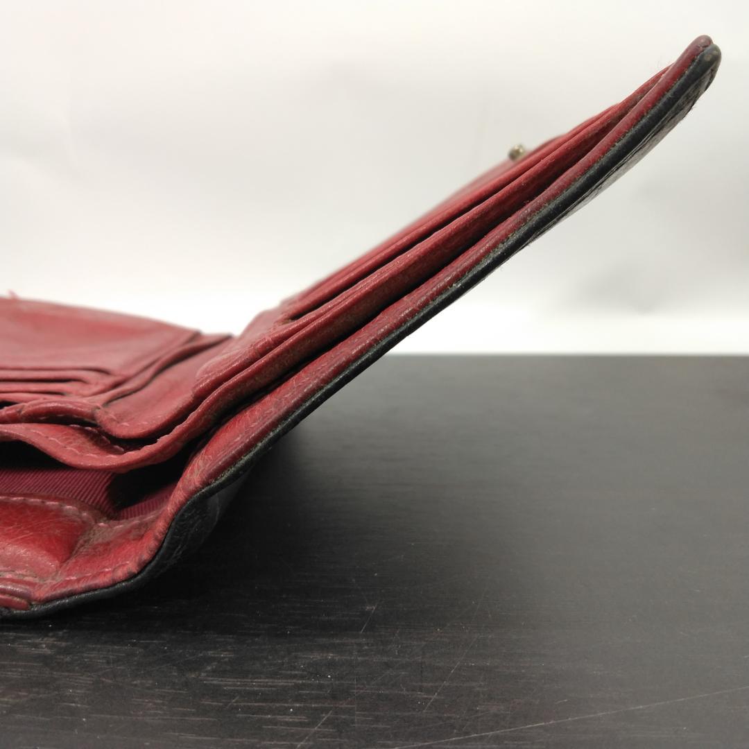 ultima TOKYO ウルティマトーキョー 財布 ゼウス ブラック×レッド