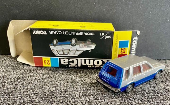 トミカNo.23 トヨタ スプリンターカリブ 展示中 in Museum of
