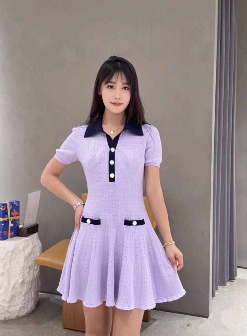 「新商品」に関するプレスリリース ❇️Selfportrait正規25新セルフポートレートパープルニット ワンピース
