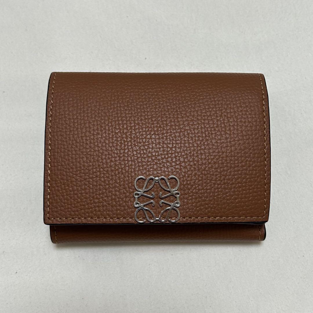 【正規品】LOEWE ロエベ　ミニ財布　トライフォールド