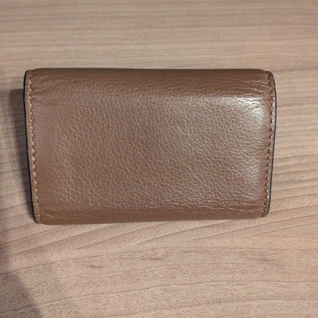 COACH ダークブラウン レザー キーケース コーチ COACH キーケース ダークブラウン F64005 レザー