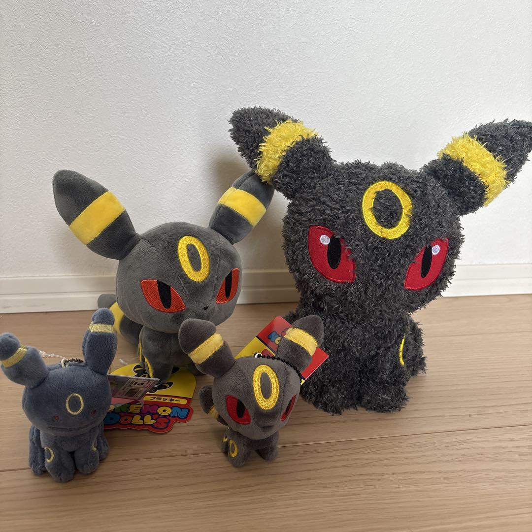 ポケモン ぬいぐるみ ブラッキー まとめ売り