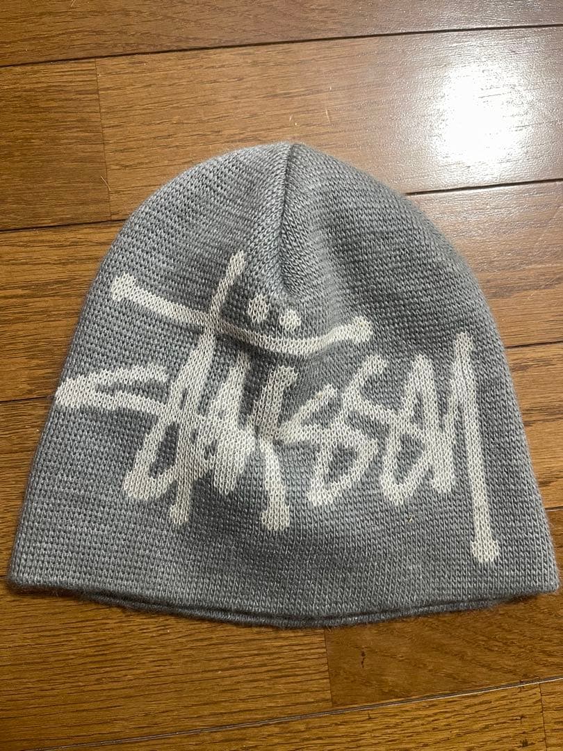 Stüssy グレー ニット帽
