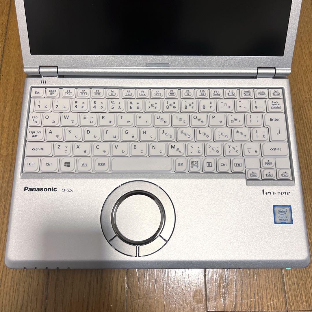 【美品】Panasonic レッツノート CF-SZ6 ADYVS