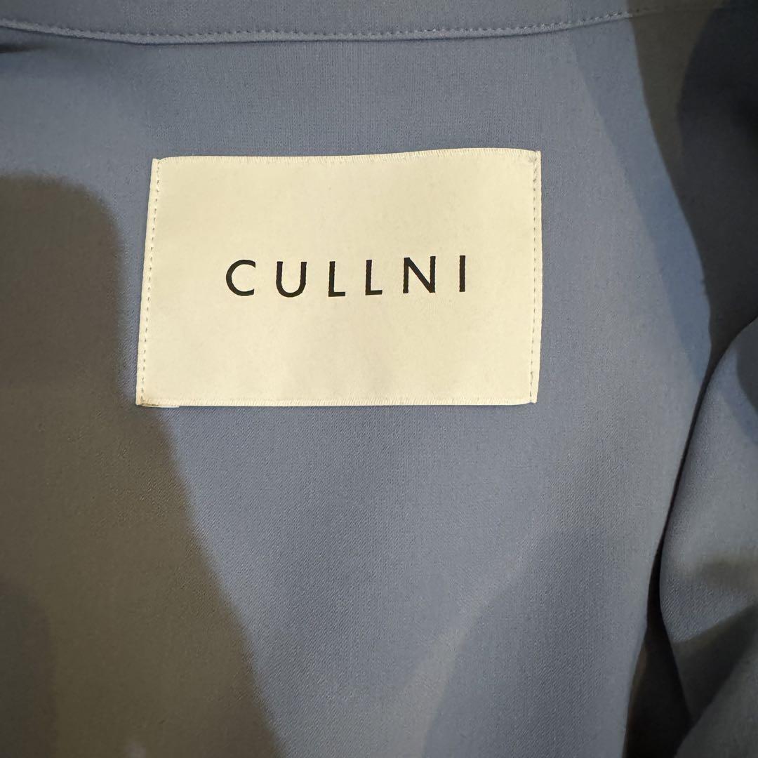 CULLNI 青 ボタン付きジャケット