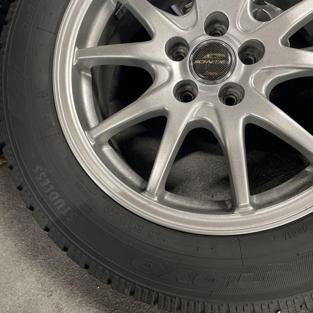 22年製195/65R16 スタッドレス アルミ GARIT GIZ ライズ