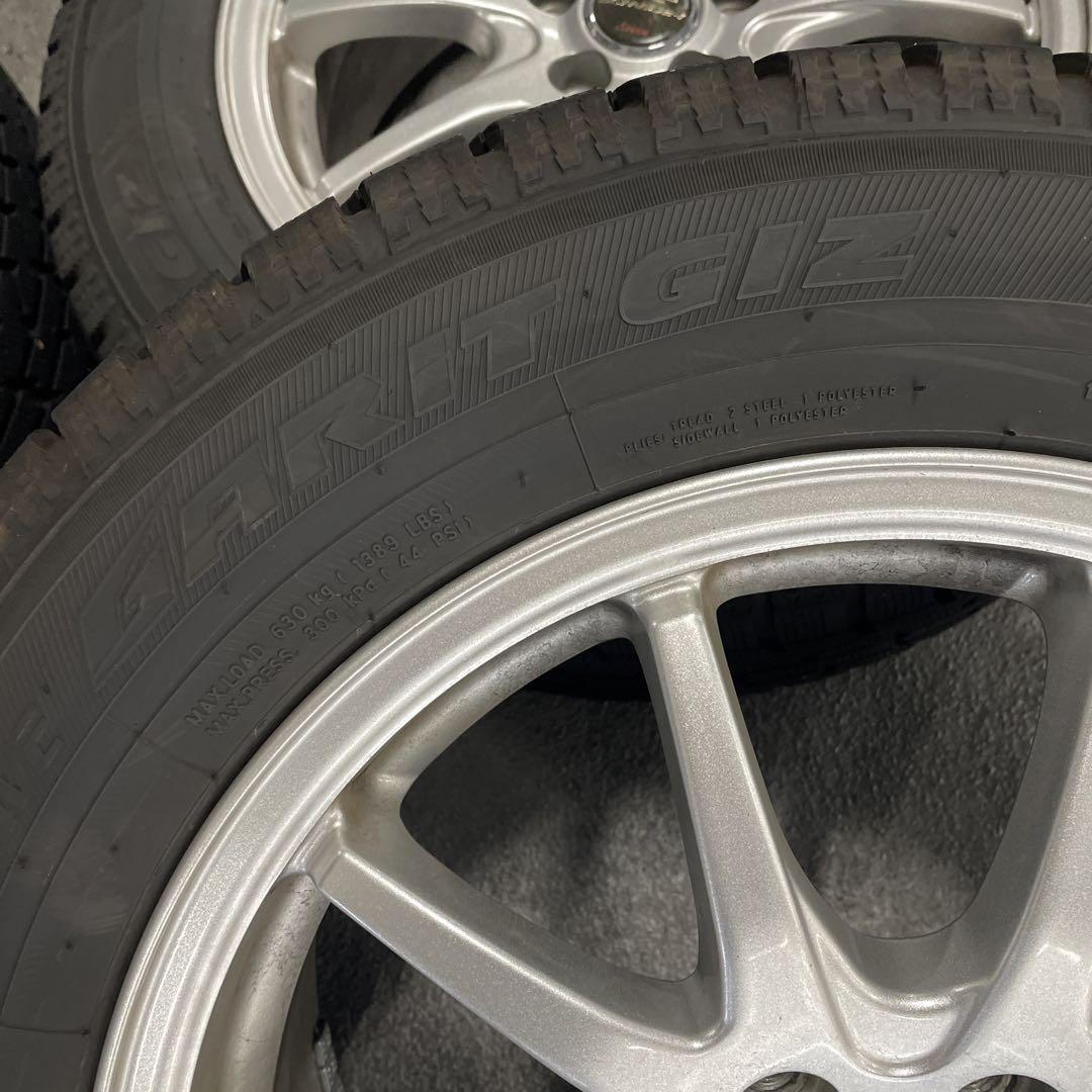 22年製195/65R16 スタッドレス アルミ GARIT GIZ ライズ