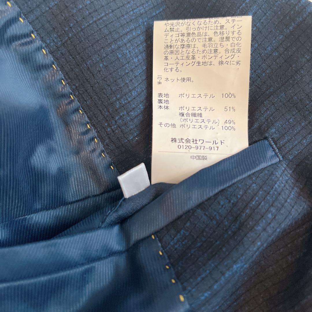 TAKEO KIKUCHI【極美品】CITY SETTER セットアップ 紺 2