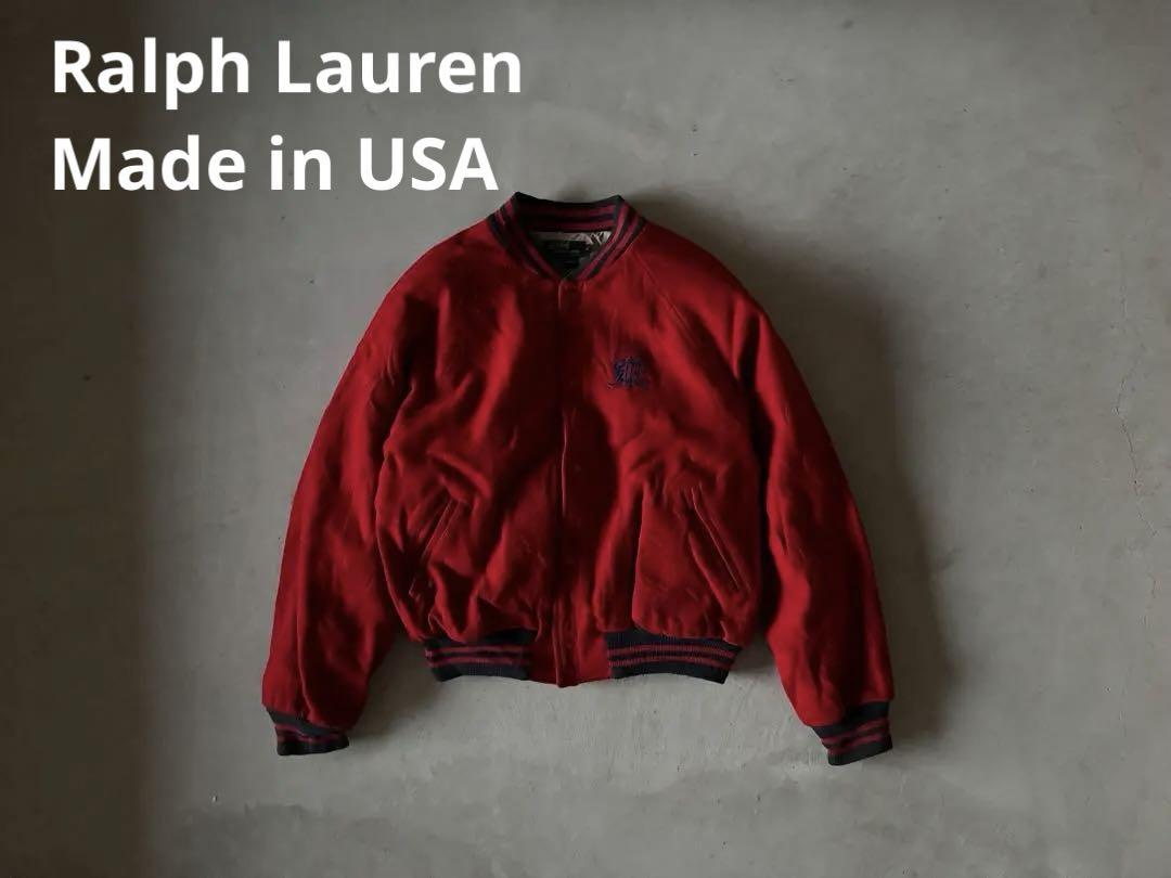 Ralph Lauren 80s Wool Stadium Jacket