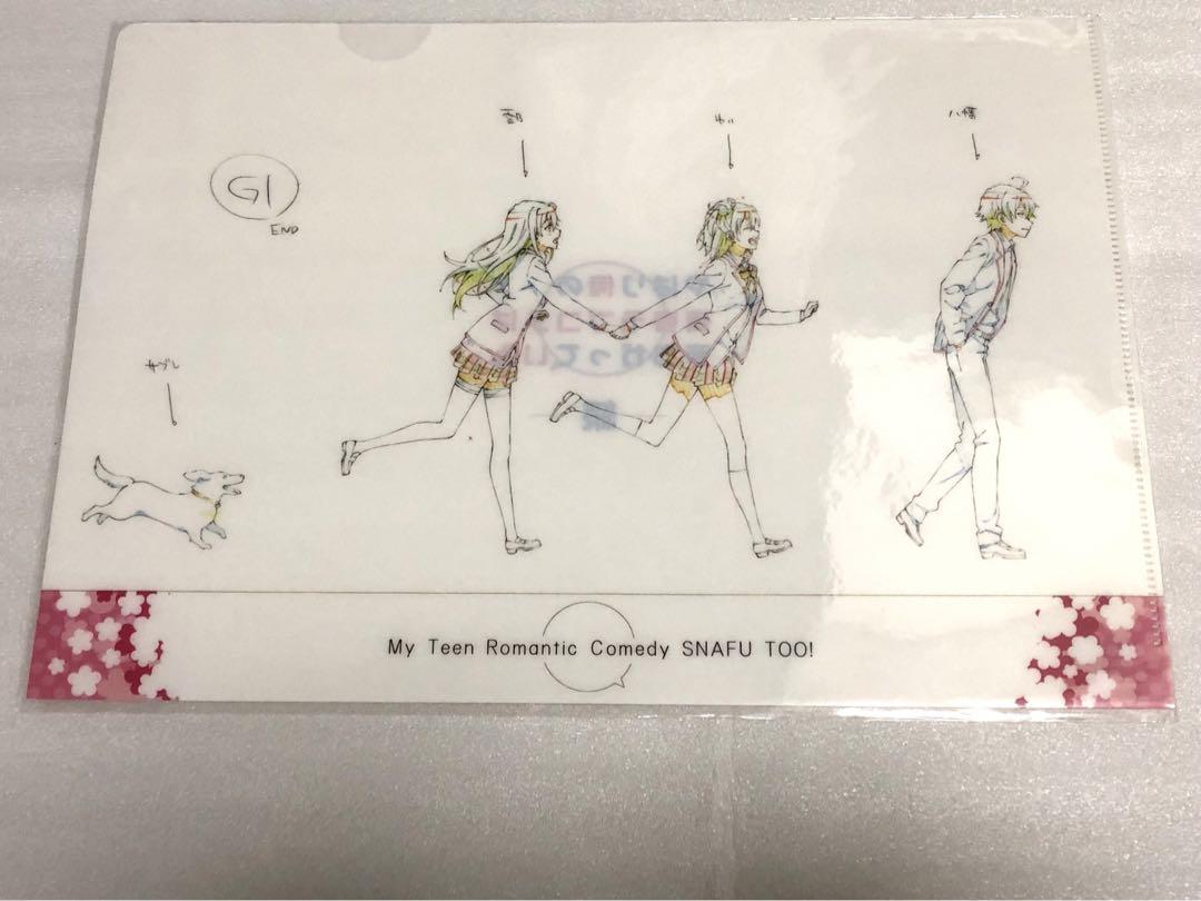 やはり俺の青春ラブコメはまちがっている。　ミニ作画展　EDクリアファイル　6枚