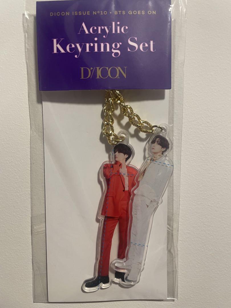 BTS DICON アクリルキーホルダー キムテヒョン - メルカリ