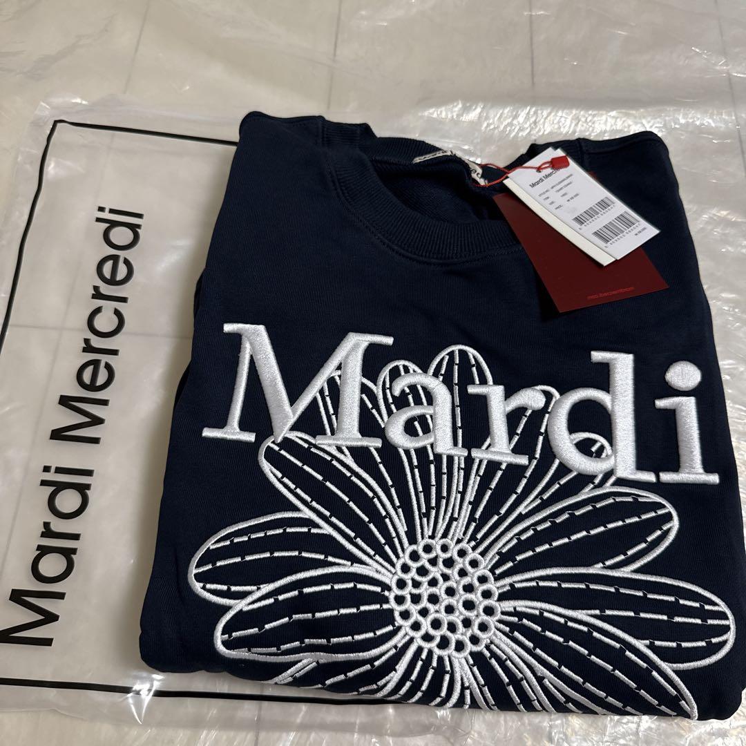 マルディメクルディ Mardi Mercredi スウェット ネイビー
