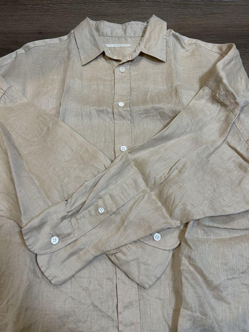 よお 。plageからLinen Short シャツです。