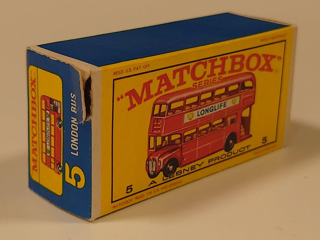 ミニカー MATCHBOX No.5 LONDON BUS