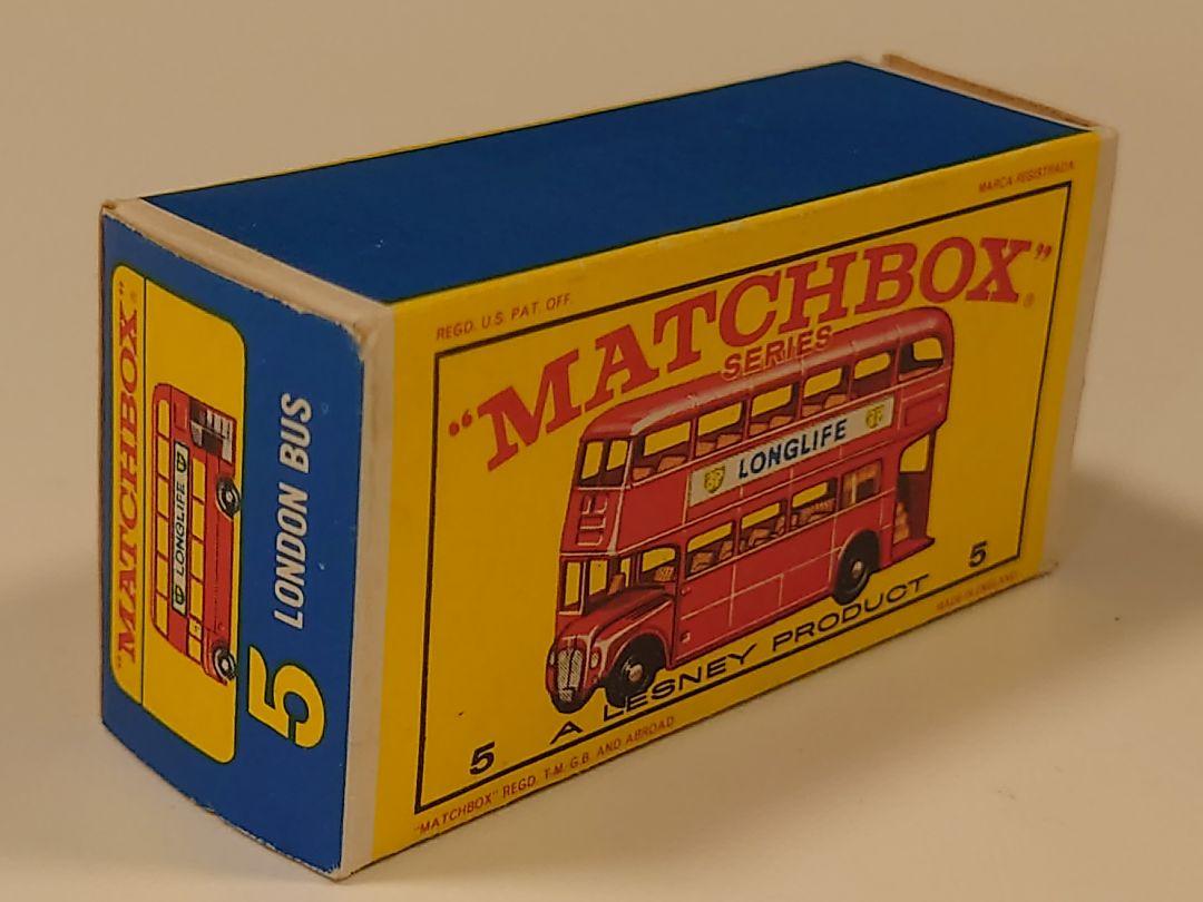 ミニカー MATCHBOX No.5 LONDON BUS