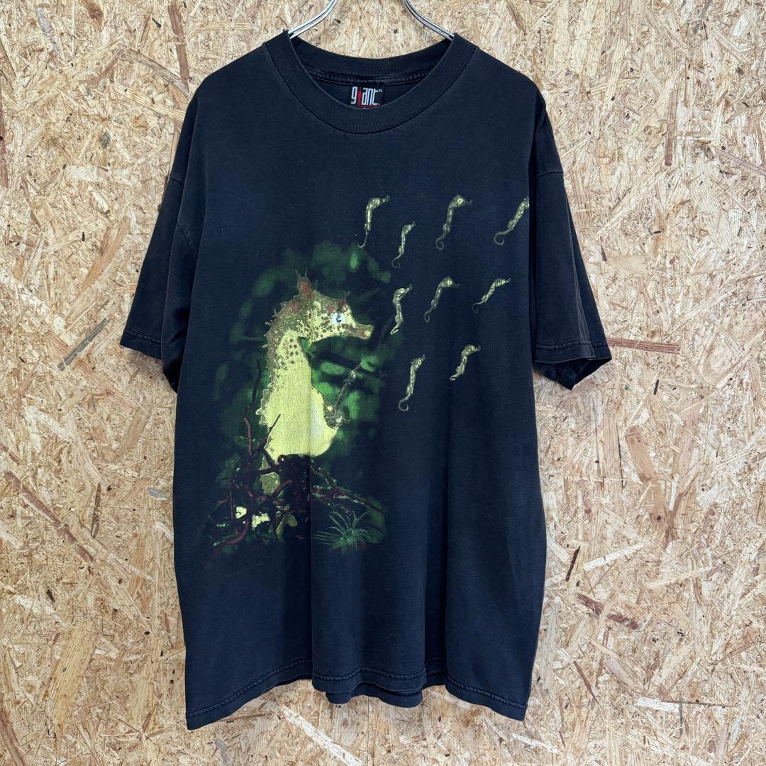 トップス 90s NIRVANA vintage tee SEAHORSE