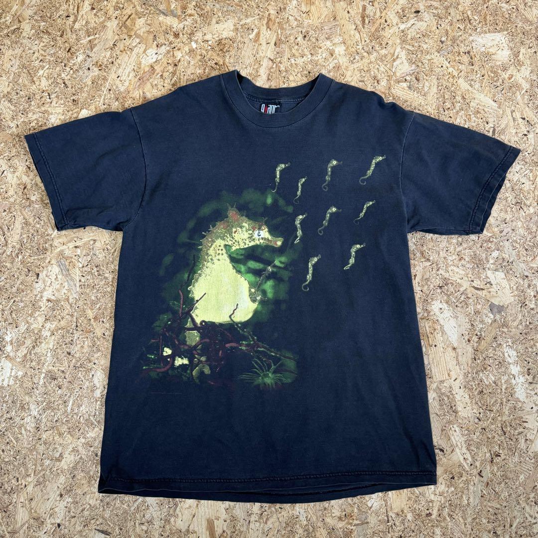 トップス 90s NIRVANA vintage tee SEAHORSE