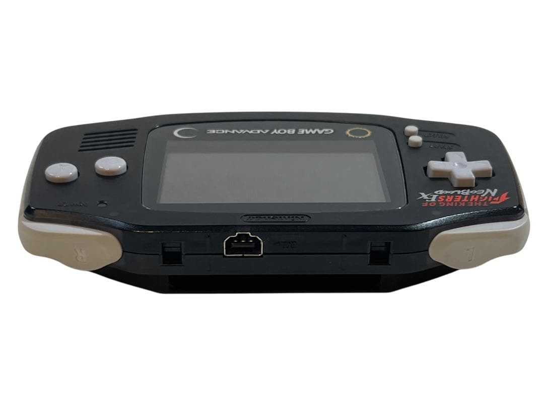 稀少品　ゲームボーイアドバンス　本体　クリアブラック　キングオブファイターズ