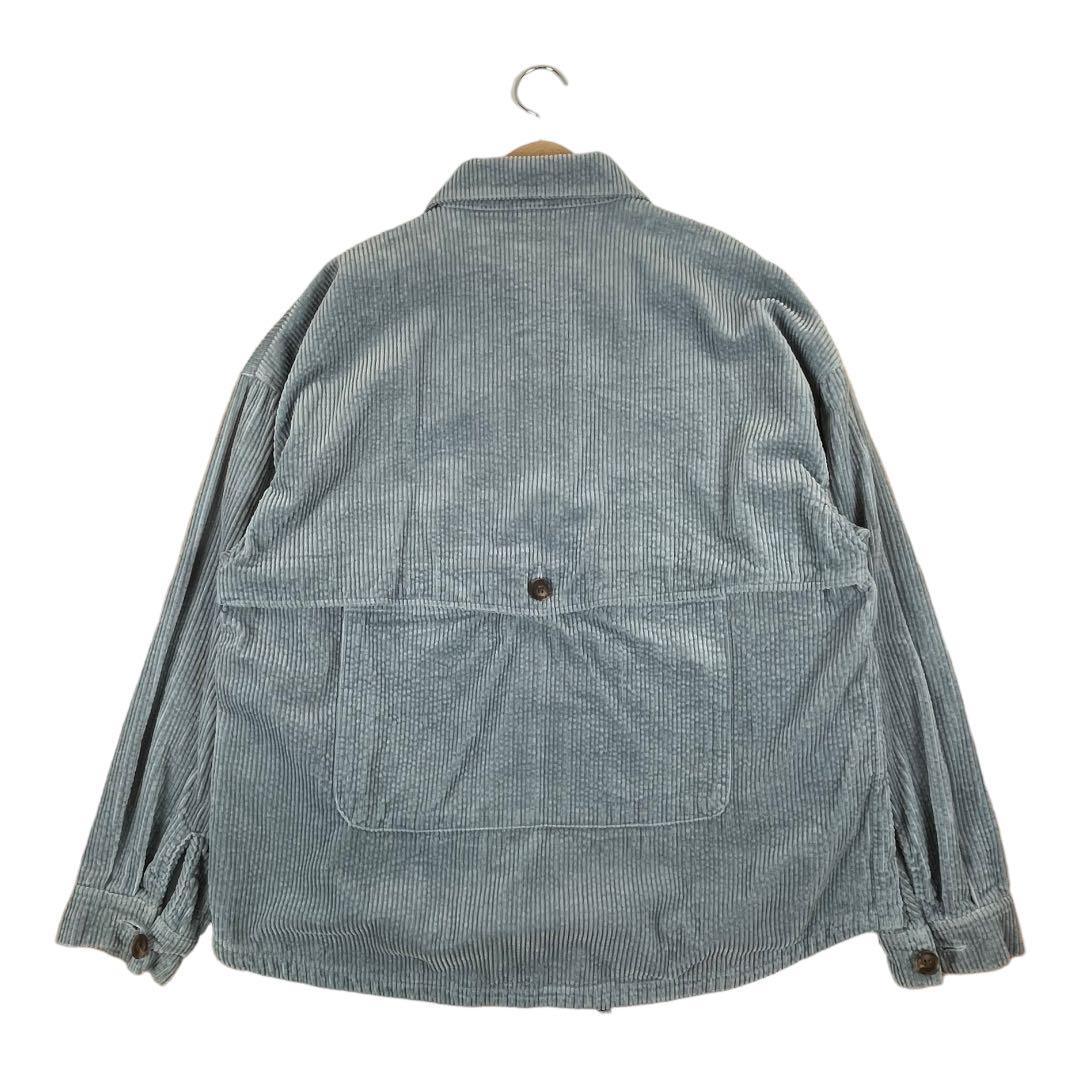  Jeans ハーフジップ コーデュロイ JEANASIS（ジーナシス）の「コーデュロイハーフZIPシャツ/172423