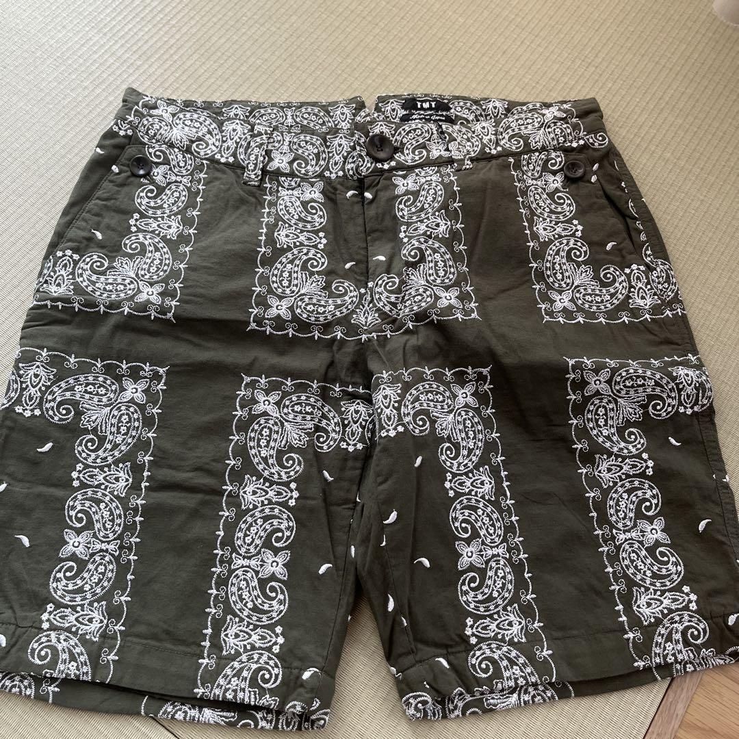 TMT カーキ ショートパンツ Lサイズ