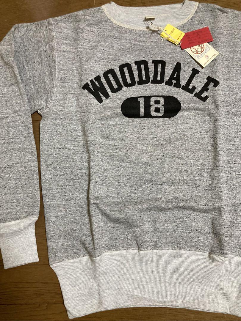 [希少]旧リアルマッコイズスウェットシャツ WOODDALE size38 新品